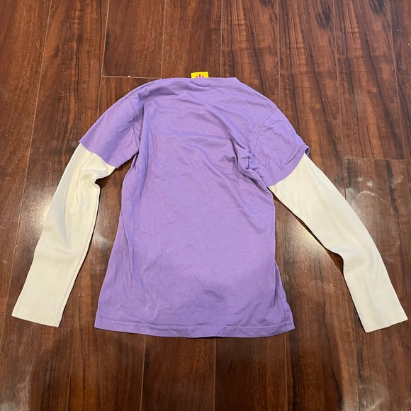 ⭐️ EUC - Junk Food - Girls 14 Long Sleeve Tee 'Peace Now' - Picture 2 of 3